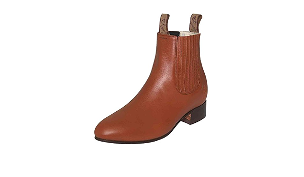 El Canelo Botin Charro Atanado Oro - Rivera Western Wear