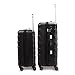 Samsonite Tread Lite Hardside Luggage, Black, 2-Piece Set (20/24)