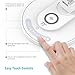 TaoTronics LED Desk Lamp Fast Wireless Charger, 7.5W for iPhone X, Plus, 10W for Galaxy, S9+, S8, S7 & Note 8 and All Qi-Enabled Devices, 5 Lighting Modes, USB Port (Upgraded Version), White