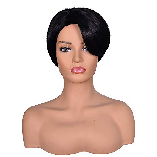 Deifor Short Cute Pixie Cut Hair Wigs For Black Women Heat Resistant Wig Natural Hair Women's Fashion Wig