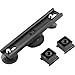 HeroNeo Hot Shoe Extension Bar Mount Dual Bracket For DV Video Camera LED Light SLR Rig