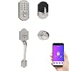 TURBOLOCK Smart Door Lockset Combo — Bluetooth Deadbolt with Keypad + App & Handle for Front Door | Beautiful…