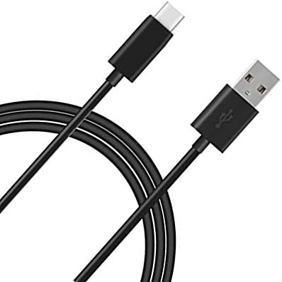 USB Type C Cable, Black Fast Charging USB Type C [USB-C] to Type A [USB-A] Cord - 10 Feet (3 Meters)