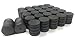Nexlevl Small Ceramic Ferrite Magnets 18mm (.709inch) x 5mm (.197inch), 110 Round Magnets for Arts Crafts Hobbies and Office Organization