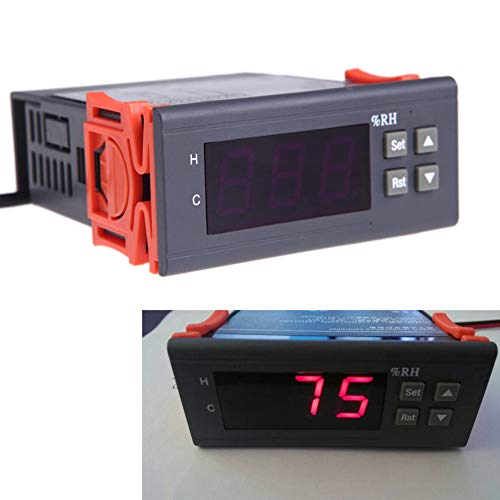 Shentesel Mini Digital Air Humidity Controller Meter with Sensor Measuring Tool 10A 1%-99% - 12V