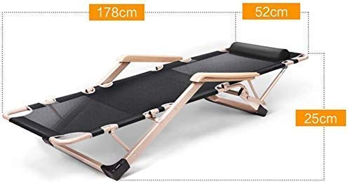 Sun Loungers Sun Loungersners für Gartenliege Outdoor Klappbarer Liegestuhl Tragbarer Garten Sun Lounger Siesta Stuhl… – Bild 5