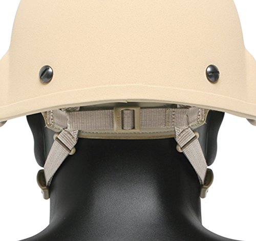 DLP Tactical H-Nape Suspension System for ACH/MICH/Fast/Crye AirFrame and Similar Combat Helmet (Black)