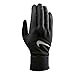 Nike Mens Dri-Fit Tempo Running Gloves, Medium (Black/Silver) (Medium)