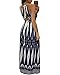 BIUBIU Women's Boho Rayon Halter Summer Beach Party Cover Up Dress Navy XL