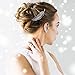 12 Pieces Hair Clips for Women, Tree Branch Alloy Feather Leaf Style Barrettes Hair Pins for Girls Thick Hair Styling Women Wedding Party (Style 3)