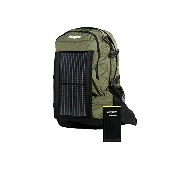 PowerKeep Energizer Wanderer, 30L Solar Backpack w/ 10000mAh Battery