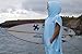 COR Surf Poncho Changing Towel Robe with Hood and Front Pocket | Thick Quick Dry Microfiber Wetsuit Poncho Towel for Surfing Beach Pool Swim (Large, Light Blue)