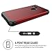 Essential Phone PH-1 Case,CASY MALL 3-Layer Heavy Duty Hybrid Full-Body Protect Case for Essential Phone PH-1 (Red)
