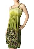 Bright Silky Smooth Smocked Bodice Sun Dress - Assorted Colors