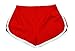 Womens Lifeguard Shorts Small Red