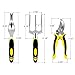 NEX Garden Tools Set, 6-Piece Gardening Kit with Heavy Duty Cast-Aluminum Heads and Ergonomic Handles, Durable and Lightweightthumb 2