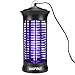 WAPIKE 2 Electric Fly Zapper, Portable Standing or Hanging Design Perfect, Black