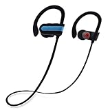 NEXGADGET Bluetooth Headphones V4.1 Wireless In Ear Earbuds with Mic Premium Sound with Bass and Noise Reduction Sweatproof Sports Bluetooth Earphones for Gym Workout