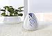 ZAQ Lucent Portable Aromatherapy Essential Oil Fan Diffuser - Battery & USB Powered for Home Office Bedroom Room (White)