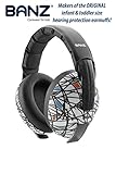 Baby Banz Earmuffs Infant Hearing Protection – Ages 0-2 Years – The Best Earmuffs for Babies & Toddlers – Industry Leading Noise Reduction Rating – Block Noise