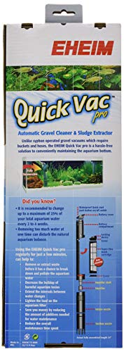 Premium Pack Quick Vac Pro Automatic Gravel Cleaner and Sludge Extractor- PetOverstock