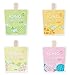 A'PIEU Icing Sweet Bar Sheet Masks, Pack of 4, Melon, Watermelon, Pineapple, and Hanrabong