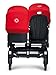 Bugaboo Donkey Duo Extension Set, Aluminum