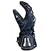 Excalibur Black Leather Carbon Armor Motorcycle Biker Gloves L