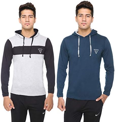 DFH Men Hooded T-Shirt (Pack of 2)