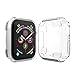 KTcpt Case for Apple Watch Series 4 Screen Protector 44mm, iWatch TPU All-Around Protective Case High Defination Clear Ultra-Thin Cover for Apple Watch Series 4 Smartwatch (Clear, 44MM)