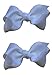 3 Inch Girls Boutique Hair Bow Set By Funny Girl Designs (White)