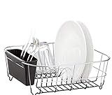 Neat-O Deluxe Chrome-plated Steel Small Dish Drainers (Black)