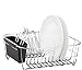 Neat-O Deluxe Chrome-plated Steel Small Dish Drainers (Black) primary