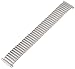 Voguestrap TX021W Allstrap 16-22mm Silver Regular-Length Wide Expansion Watch Band