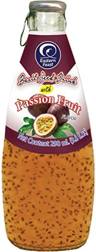 Basil Seed Drink, 290ml (4 PACK) | Eastern Feast (Passion Fruit)