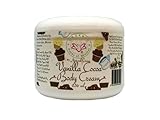 Organic Fields of Heather Vanilla Cocoa Organic Body Cream With Botanically Infused Ingredients, 8.0 fl. Oz