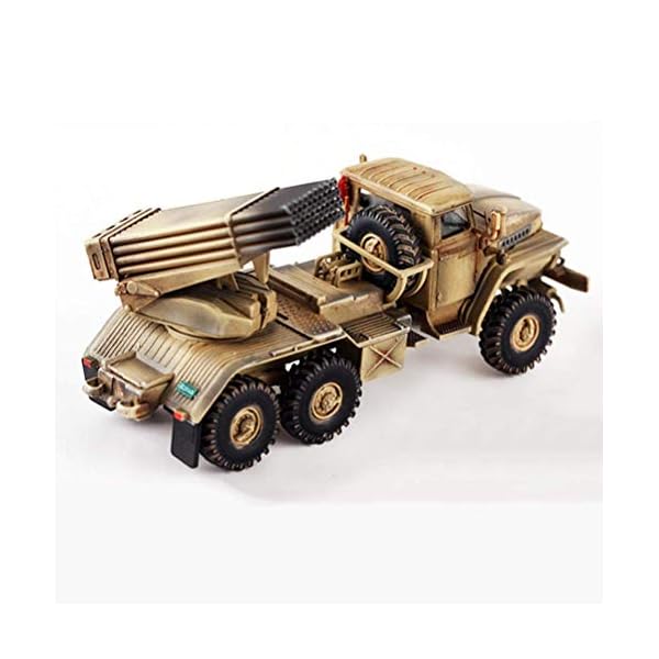 XHH Panzermodell Militärisches Panzermodell, BM-21 Hagelraketenwerfer im Maßstab 1:72 Russland-Legierungsmodell… – Bild 6