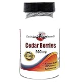 Cedar Berries 900mg * 180 Capsules 100 % Natural - by EarhNaturalSupplements
