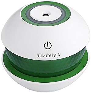 Mini Humidifier,USB Humidifier Ultrasonic Air Humidifier 150ml Cool Mist Humidifier with 2 Timer Settings, 7 Color LED Lights Air Purifiers For Home Bedroom Office Car