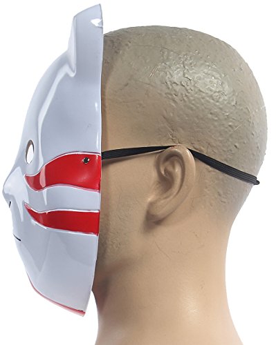 Xcoser Halloween Kakashi Anbu Mask Cosplay Accessory Red
