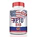 Keto BHB - Exogenous Ketones - Carb-Free Energy Booster, Fuels Ketosis, Boosts Metabolism and Low Carb Diet Support for Healthy Weight Loss - 60 Capsules