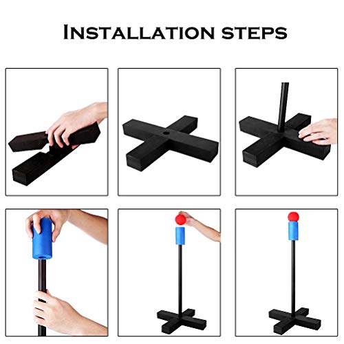 image for Aoneky Mini Foam Tball Set for Toddlers - Carry Bag Included - Best Ba