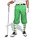 Lime Golf Knickers: Mens 'Par 3' - Microfiber