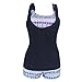JOYMODE Women's 3 Pieces Athletic Swimwear Sports Swimsuit Set with Boyshort