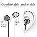 Bluetooth Headset, Wireless Neckband Headphone Sport Sweatproof Magnetic Stereo Noise Reduction Earbuds with Mic for iPhone Android Cellphone by Holida