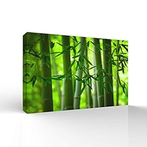 Wall26-Canvas Wall Art-Quiet Bamboo Grove-Giclee Painting Wall Bedroom Living House Decoration Home Art - 12x18 inches