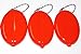 3 Oval Squeeze Coin Holders-Holds Coins and Small item plus Keys
