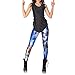 Yoga Pants for Women Printed High Waisted Leggings Running Tights for Workout Fitness Jogger