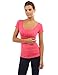 PattyBoutik Women's Scoop Neck Empire Waist Raglan Top