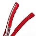 KOONY Toddler Baby Hair Clips Grosgrain Ribbon Lined Alligator Clips 1.9